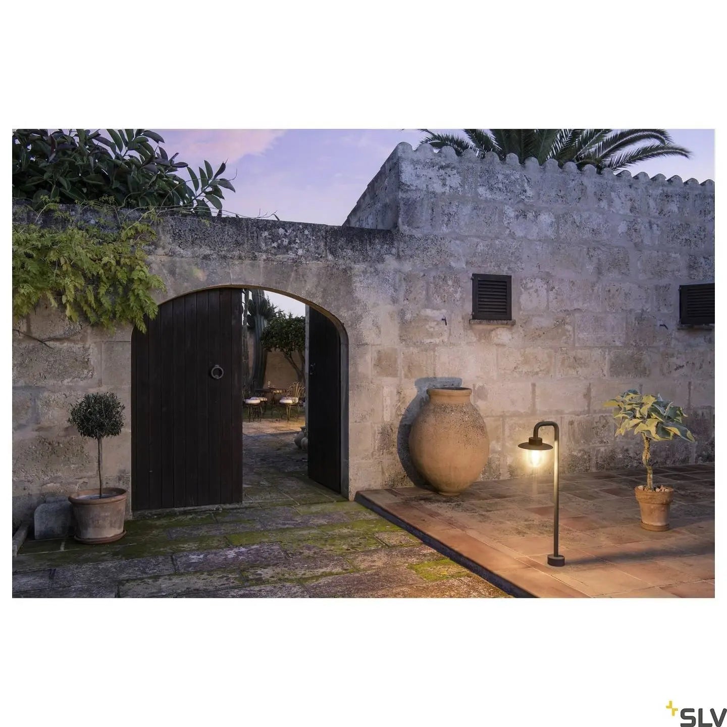 B-Ware Slv Molat Pole Outdoor Stehleuchte Außenlampe Ip44 E Gartenleuchte Schwarz - 4024163191142