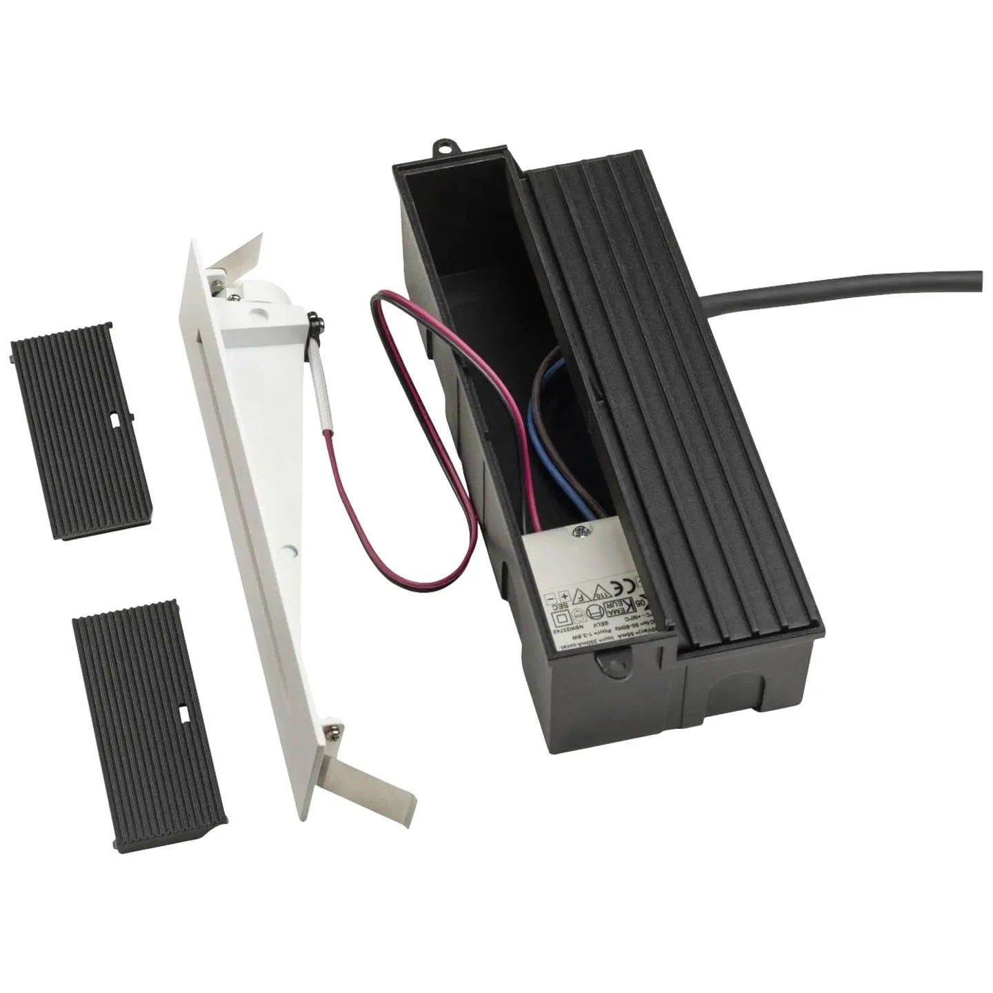 B-Ware Slv Notapo Ii Wandeinbauleuchte Wandlampe Led Einbauleuchte Weiß Aluminium - 4024163231725