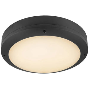 B-Ware Slv Outdoor Bulkhead V 360 1007515 Led Außenwandleuchte 20 W Schwarz