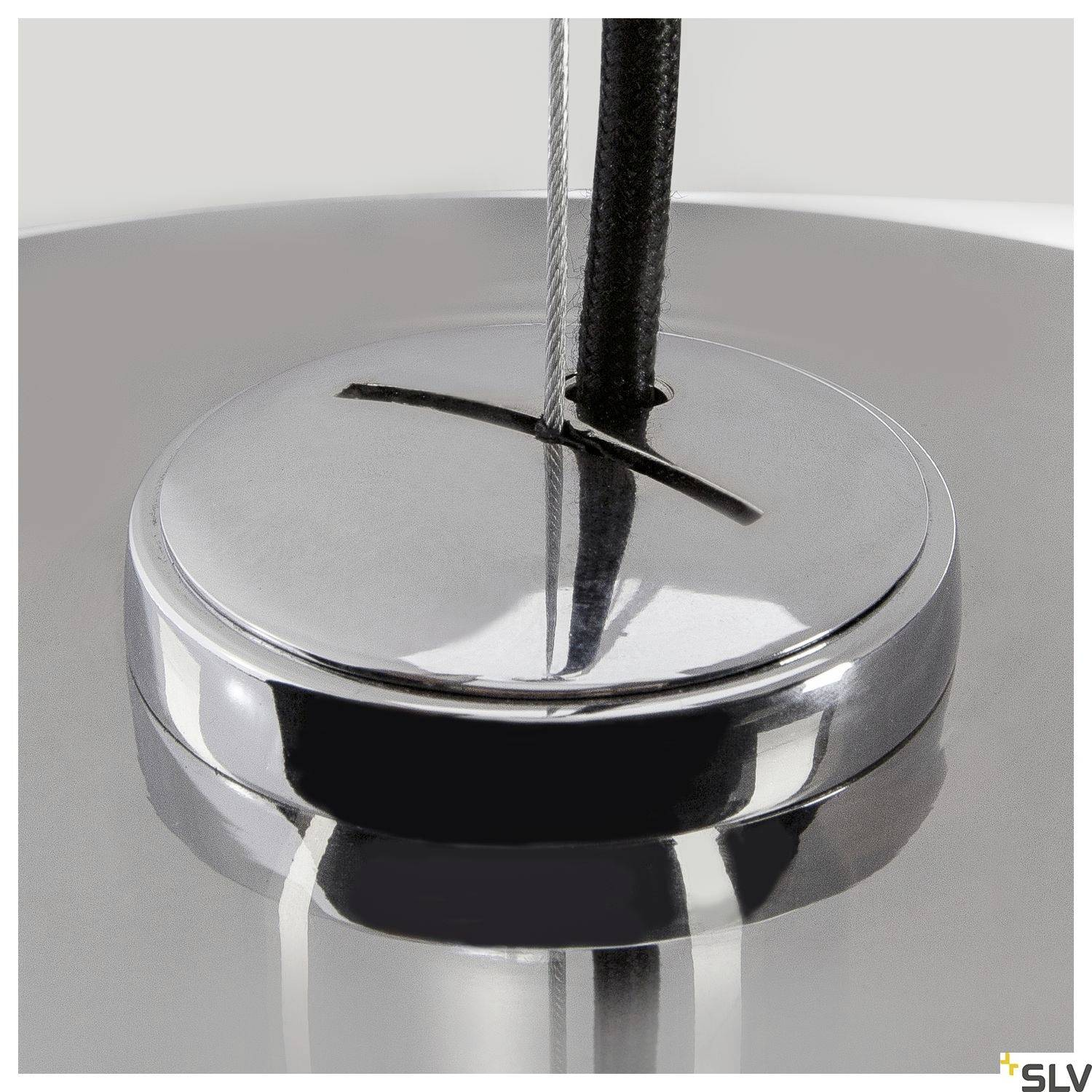 Slv Pantilo Convex 40 Pendelleuchte Indoor Hängelampe Chrom Glas Deckenleuchte B-Ware - 4024163236010
