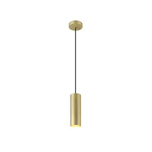 B-Ware Slv Pendellampe Hängelampe Enola Deckenleuchte Gold Matt Aluminium Metall