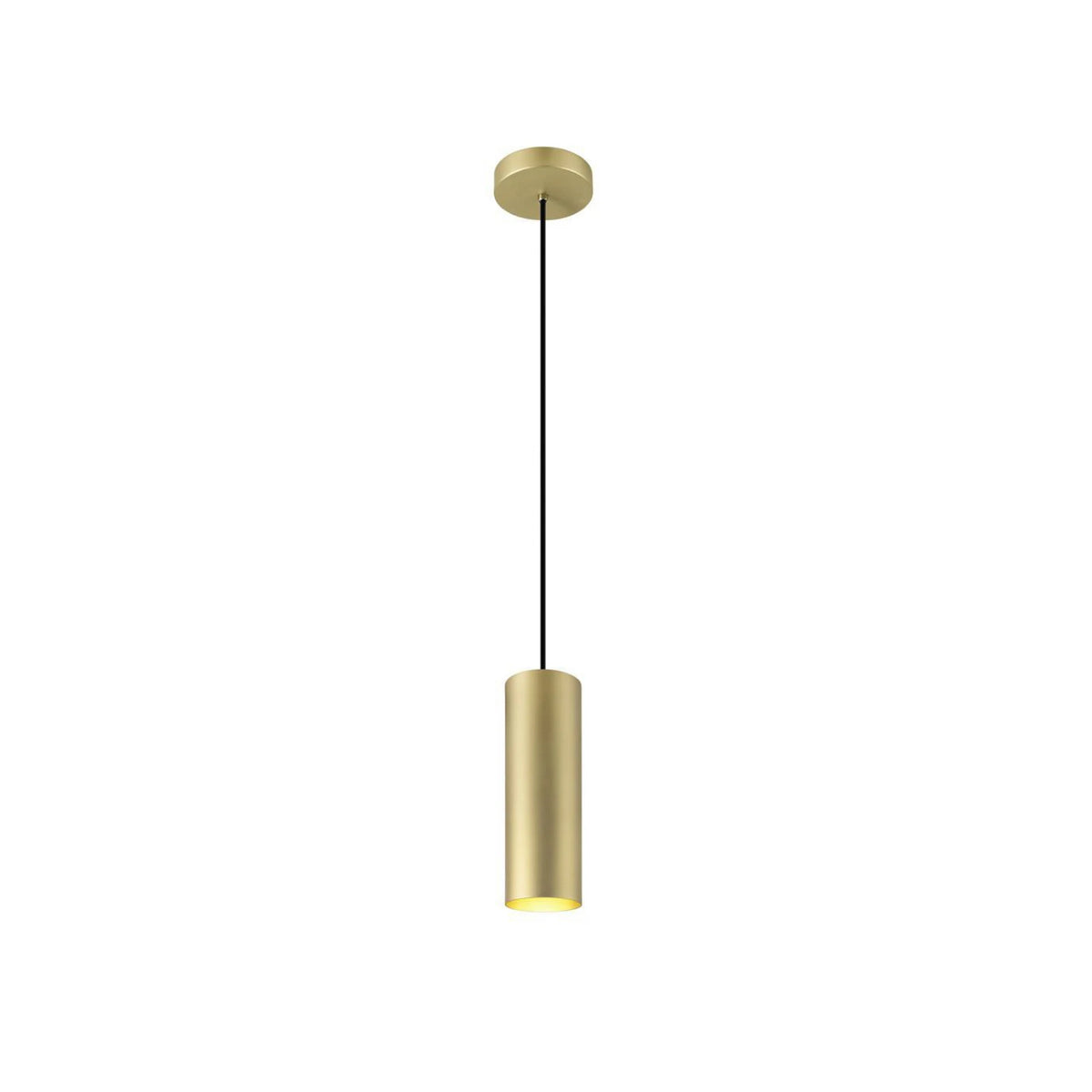 SLV Pendellampe Hängelampe Enola Deckenleuchte gold matt Aluminium Metall - 4024163293471