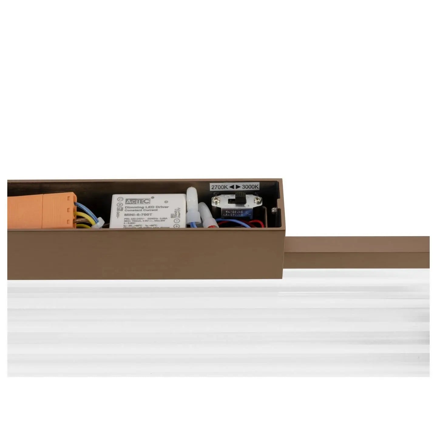 B-Ware Slv Quimera Wandaufbauleuchte Wandleuchte Led 2700 3000 K Kupferfarben Leuchte - 4024163291972