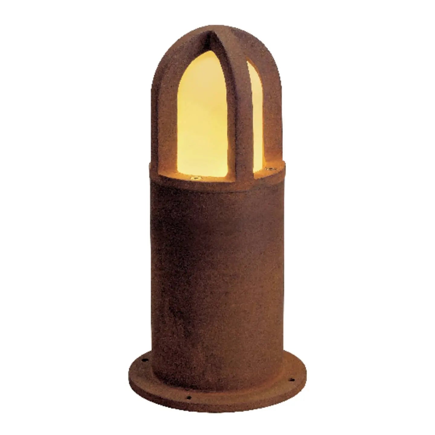 B-Ware Slv Rusty Cone 40 Außenstandleuchte Gartenlampe 40cm Rostbraun Outdoorleuchte - 4024163116251
