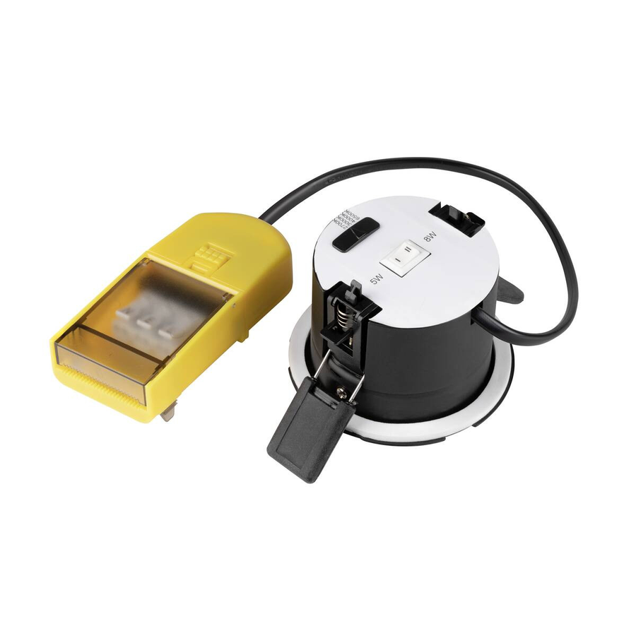 Slv Set Universal Downlight Einbaustrahler Ip20 38 Grad Ohne Abdeckung Lampe B-Ware - 4024163292337