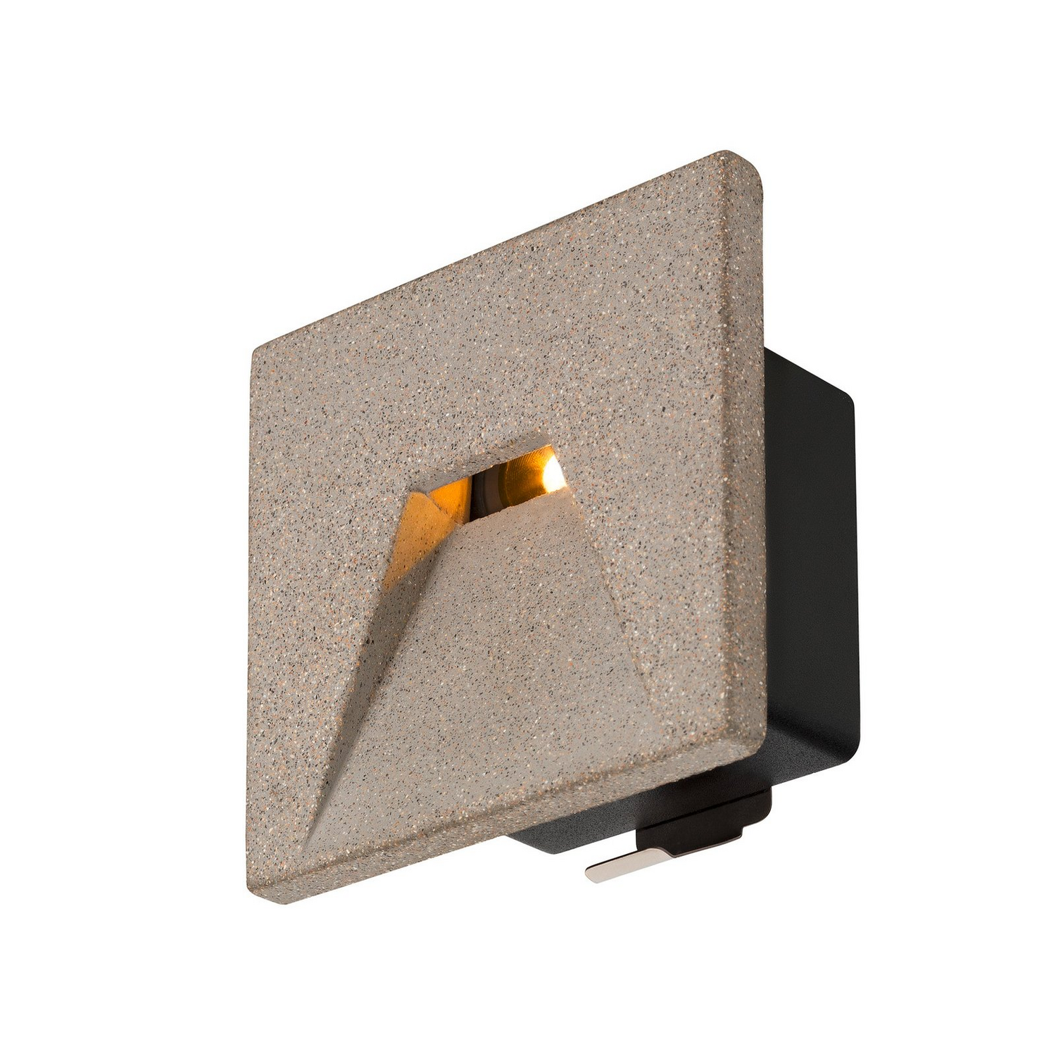 Slv Wandeinbauleuchte Einbauleuchte Led Hellgrau Ip65 Beton 10x10cm Breit Lampe B-Ware - 4024163266345