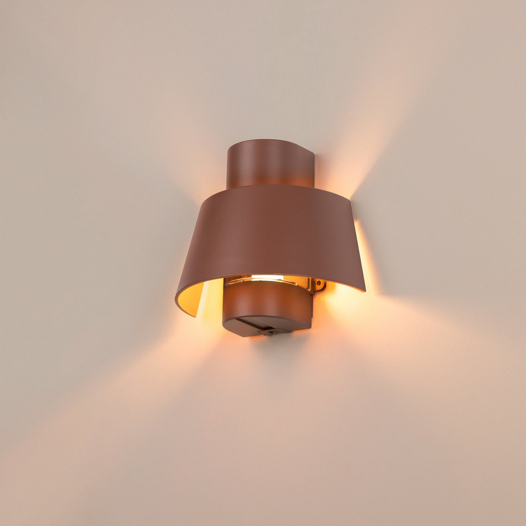 Slv Wandlampe Leuchte Photoni Rost Aluminium 25 Cm Lampe Spot Licht  B-Ware - 4024163281003