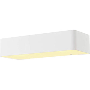 B-Ware Slv Wl 149471 Wandleuchte Lampe R7s Leuchte Wandlampe Glaslampe Weiß Matt