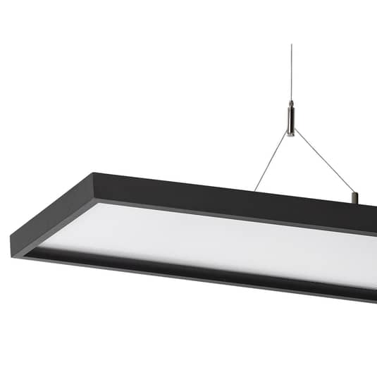 SLV Hängeleuchte Pendelleuchte LED Büro Lampe schwarz Aluminium Worklight - 4024163254595