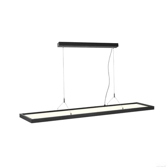 SLV Hängeleuchte Pendelleuchte LED Büro Lampe schwarz Aluminium Worklight - 4024163254595
