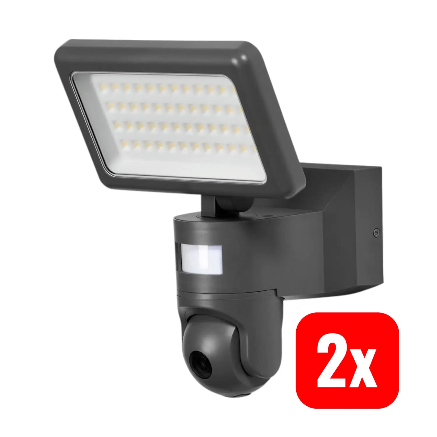 B-Ware Ledvance Smart+ Led Außenwandleuchte Wi Fi Wandleuchte Strahler Kamera 2 Stück - 4058075564626