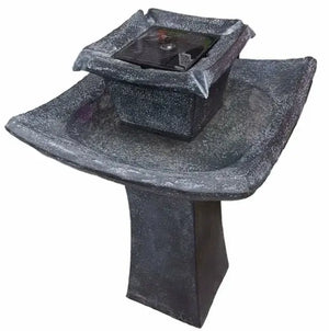 B-Ware Smart Garden Pagoda Brunnen Wasserspiel Zimmerbrunnen Gartenbrunnen Deko Outdoor