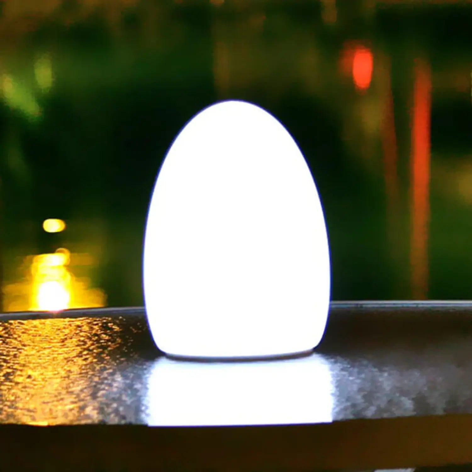 B-Ware Smart And Green Dekoleuchte Tischlampe Egg Akku Led Bluetooth App Steuerung Weiß - 3700568228454
