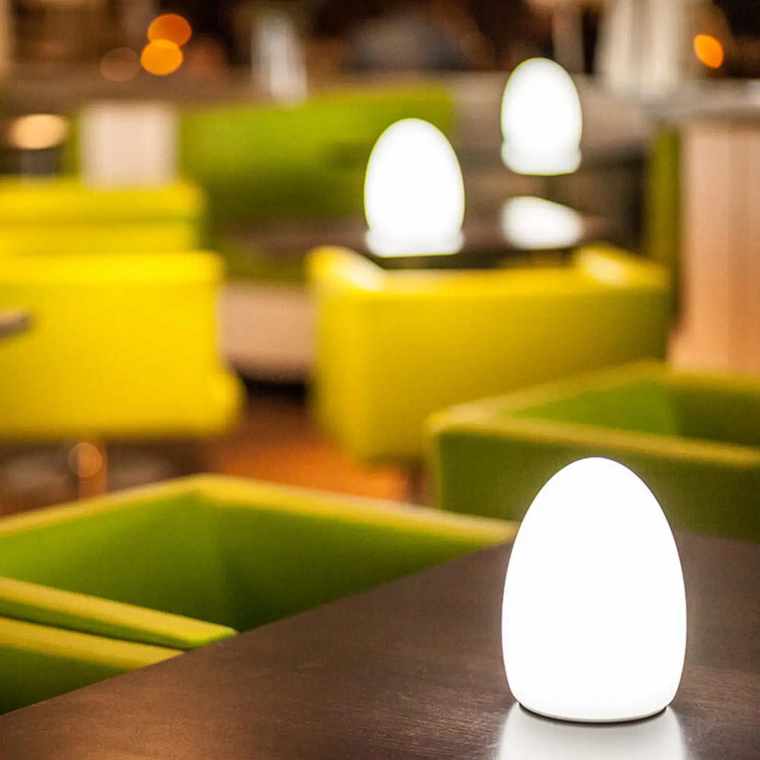 B-Ware Smart And Green Dekoleuchte Tischlampe Egg Akku Led Bluetooth App Steuerung Weiß - 3700568228454
