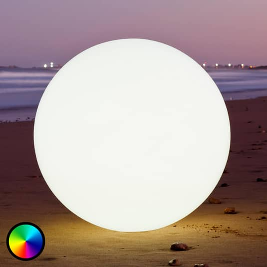 B-Ware Smart&Green Globe Led Dekorationslampe Gartenleuchte Lampe Schwimmfähig Rgb Weiß - 3700568228430