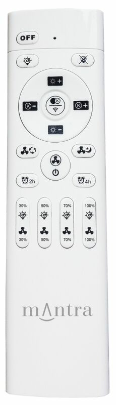 D-Ware Mantra Iluminación Led Deckenventilator Nepal Deckenlampe 75 W Defektware - 8435153275333