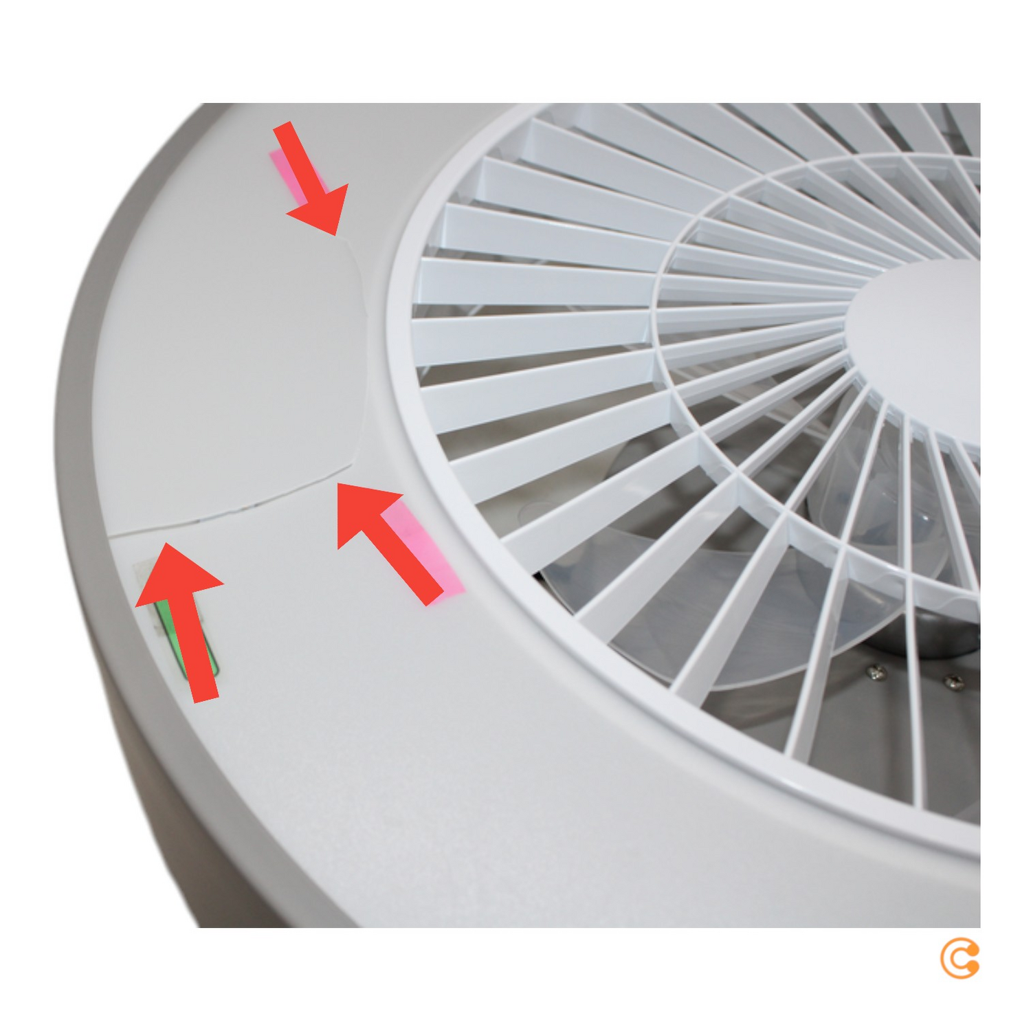 Ledvance Smart Wifi Ceiling Fan Deckenventilator Led Deckenlampe Siehe Text/Foto B-Ware - 4058075572577