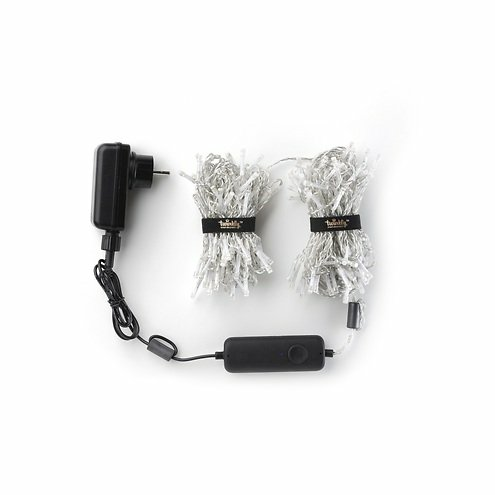 B-Ware Twinkly Icicle Lichtervorhang Lichterkette 190 Led Multicolor Weiß Outdoor 5m  - 8056326671440