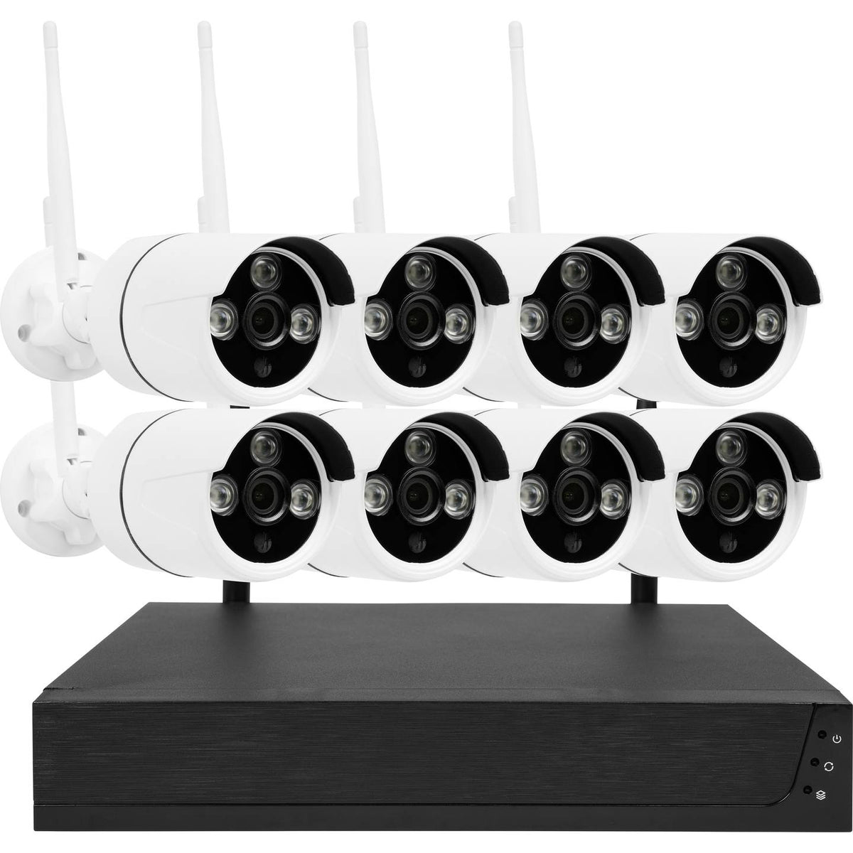 Smartwares Funkkamera-Set Überwachungssystem Sicherheitskamera 8 Kameras - 8712836976337