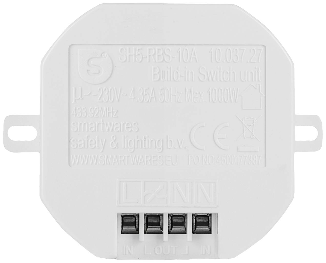 B-Ware Smartwares Sh4 99567 Fsk 433 M Hz Funk Wandschalter Sh4 99567 Lichtschalter