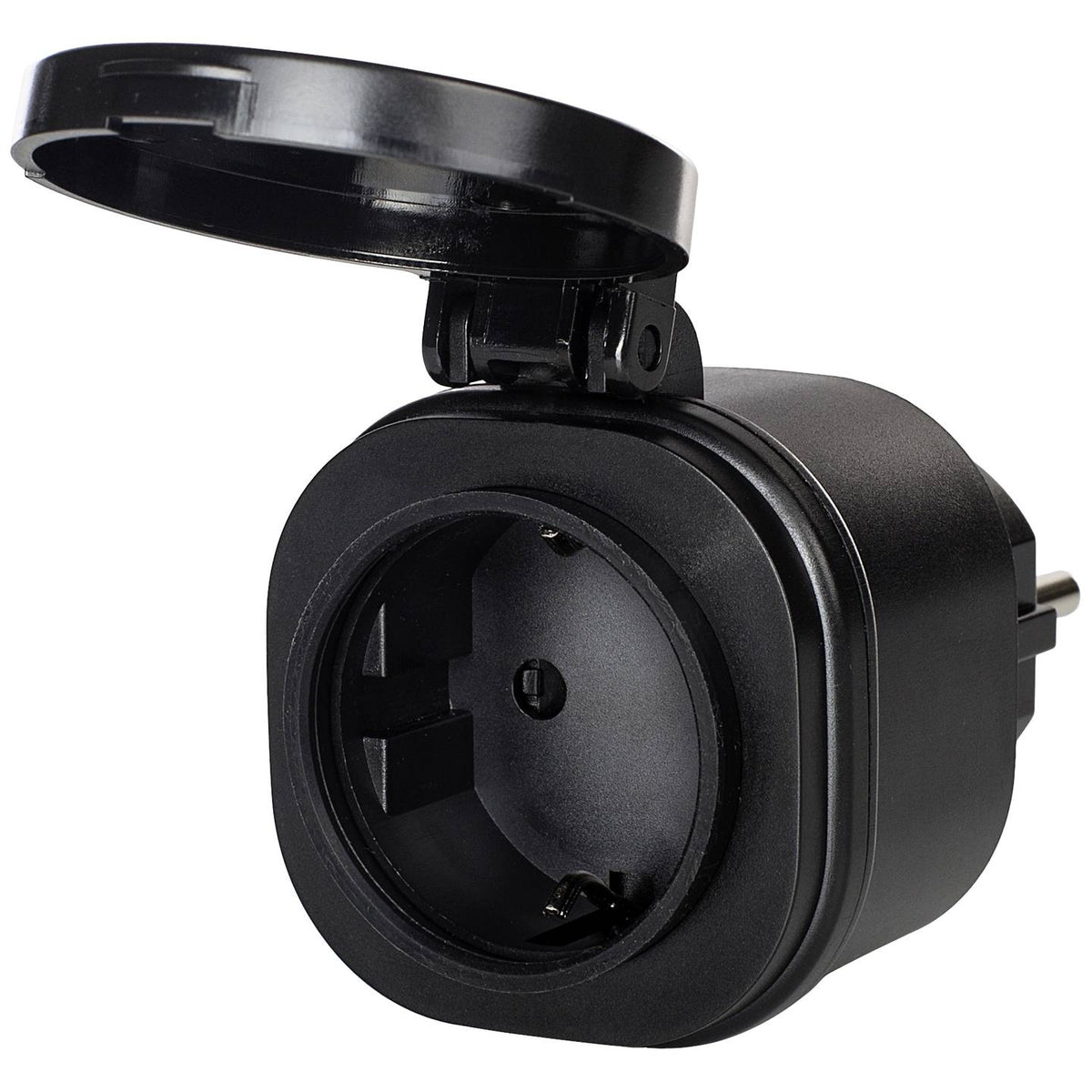 Smartwares 2 Funksteckdosen Set Steckdosenschalter Mini Fernbedienung Außen IP44 - 8711658435169