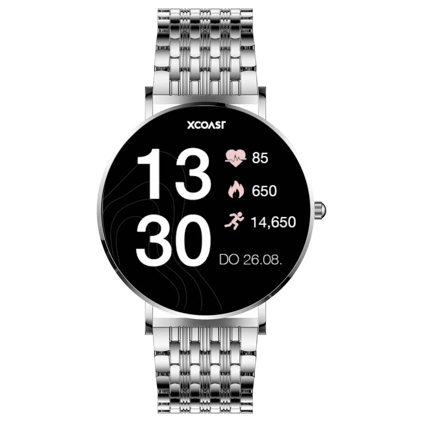 B-Ware Xcoast Siona 2 Smartwatch Armbanduhr Fitnessuhr Silber Damen Uhr - 4260449577044