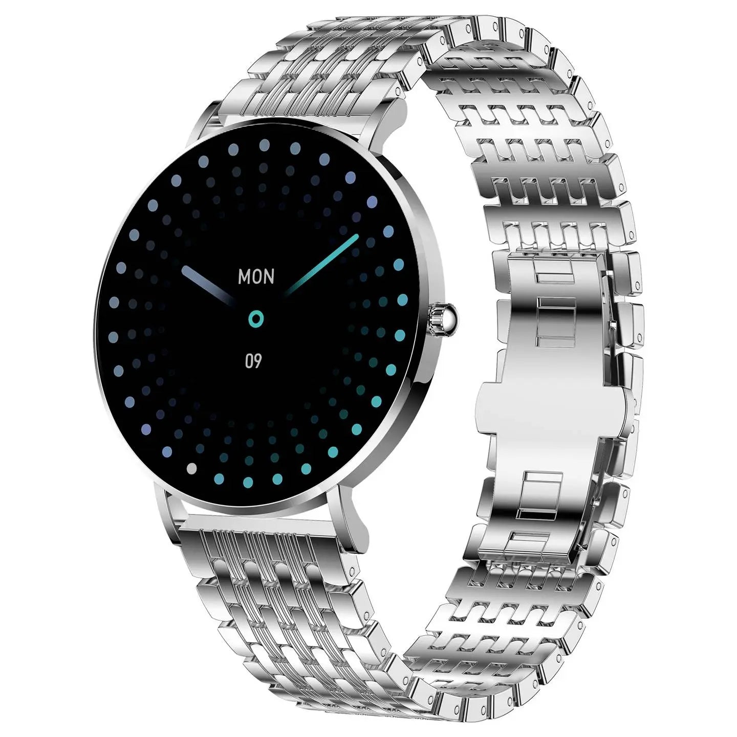 B-Ware Xcoast Siona 2 Smartwatch Armbanduhr Fitnessuhr Silber Damen Uhr - 4260449577044