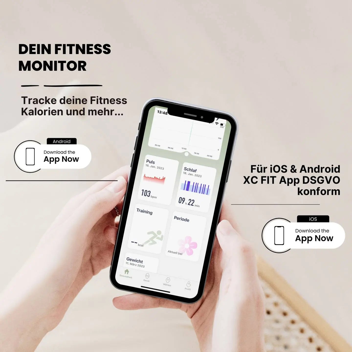 B-Ware Xcoast Siona 2 Smartwatch Armbanduhr Fitnessuhr Silber Damen Uhr - 4260449577044