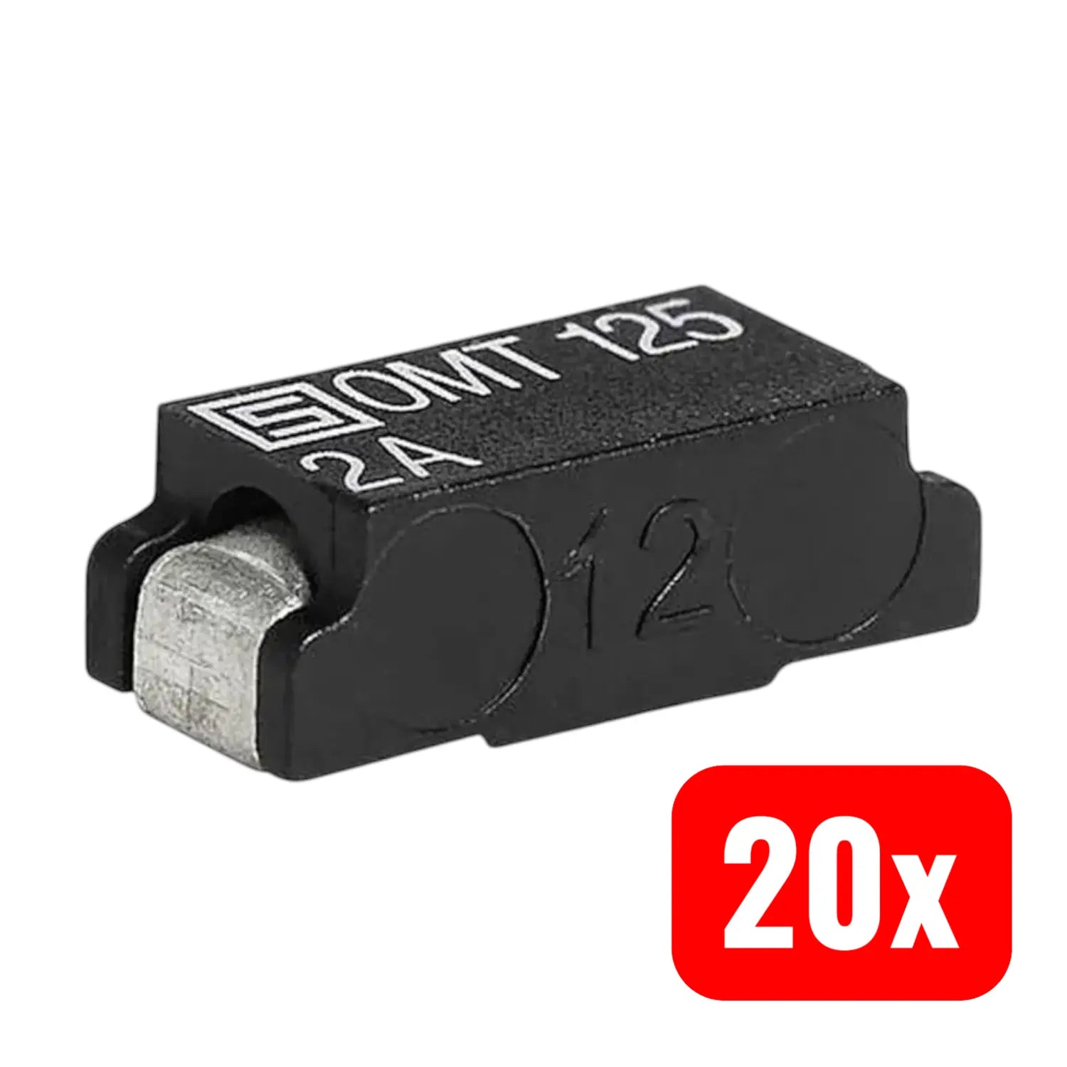 B-Ware Schurter Sicherung Omt125 Feinsicherung Smd 3404011211 0.50 A 125 V Träge 20 Stück - 2050010270243