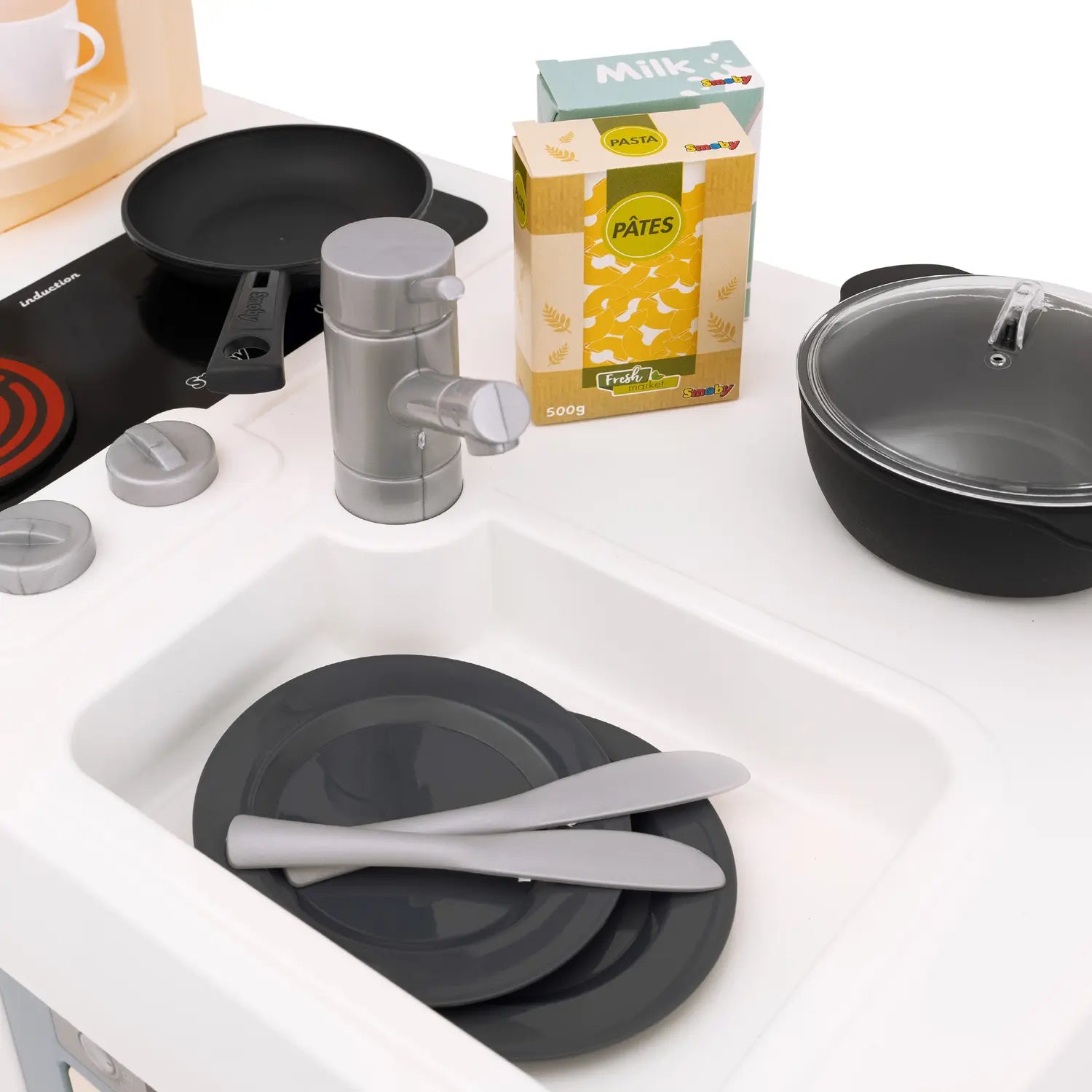 B-Ware Smoby Spielküche Kinderküche Bon Appetit Herd Backofen Kühlschrank Zubehör - 3032163108245
