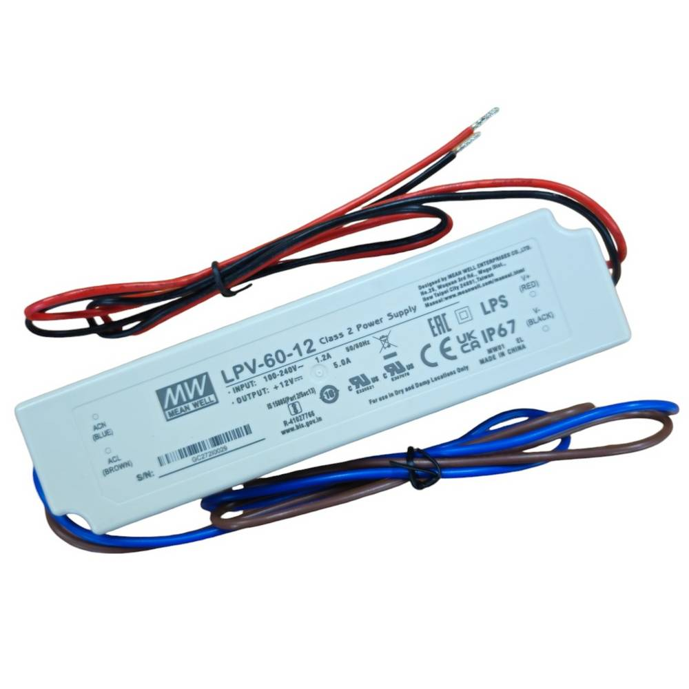B-Ware Mean Well Snt Class2 60 W 12 V/5 A Cv Schaltnetzteil Netzteil Baustein Netzgerät  - 4711287455709