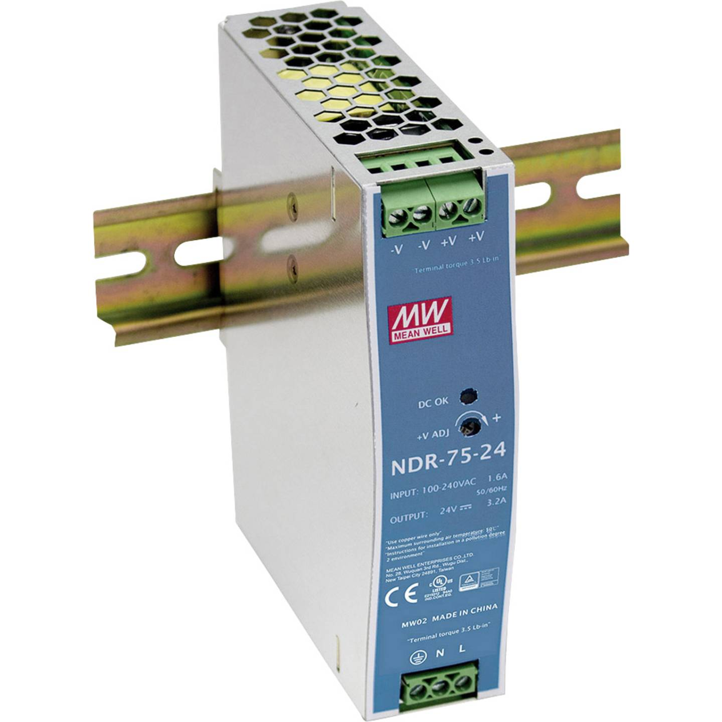 Snt Din Schiene Netzteil Stromversorgung 75 W 12 V/6,3 A Schaltnetzgerät B-Ware - 4711287422220
