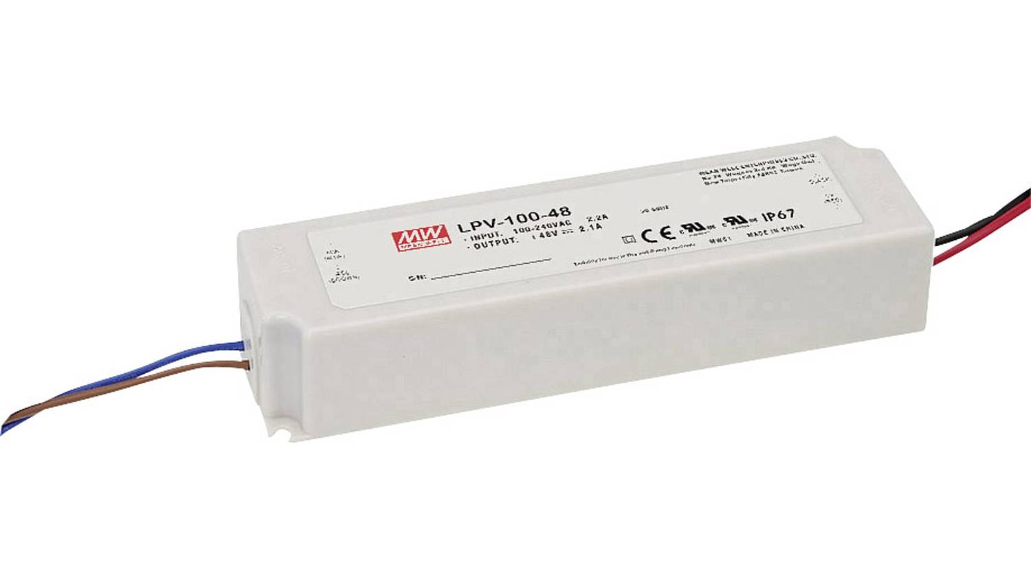 B-Ware Mean Well Lpv 100 12 Led Trafo Konstantspannung 102 W 0   8.5 A 12 2 Stück - 4021087007023