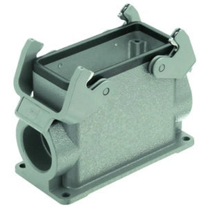 B-Ware Harting Sockelgehäuse Steckverbinder Gehäuse Anschluss 19300160232 Industrie823