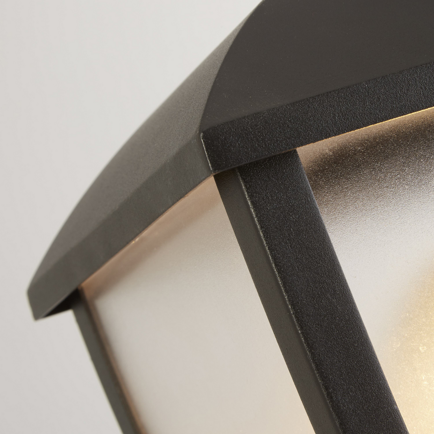 Sockelleuchte Seattle Sockellampe Außenleuchte Ip44 Schwarz Höhe 45 Cm Metall B-Ware - 5053423167350