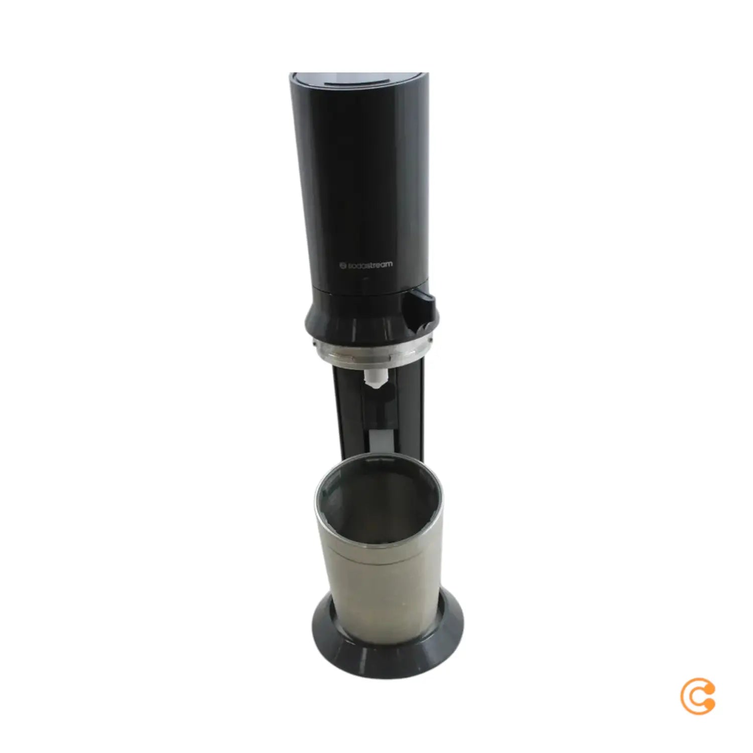 C-Ware Sodastream Wassersprudler Crystal 3.0 Titan Schwarz Glaskaraffe Siehe Text/F298 - 7290116742380