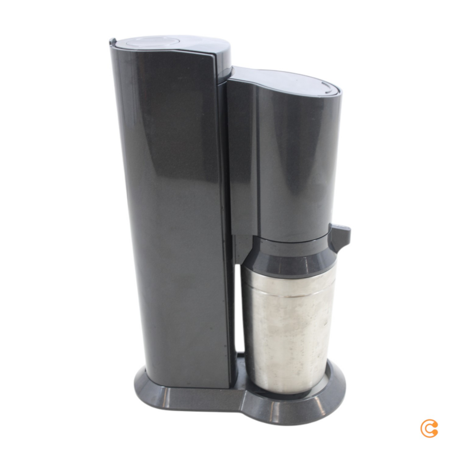 Sodastream Wassersprudler Crystal 3.0 Titan Schwarz Glaskaraffe Siehe Text/Foto C-Ware - 7290116742380