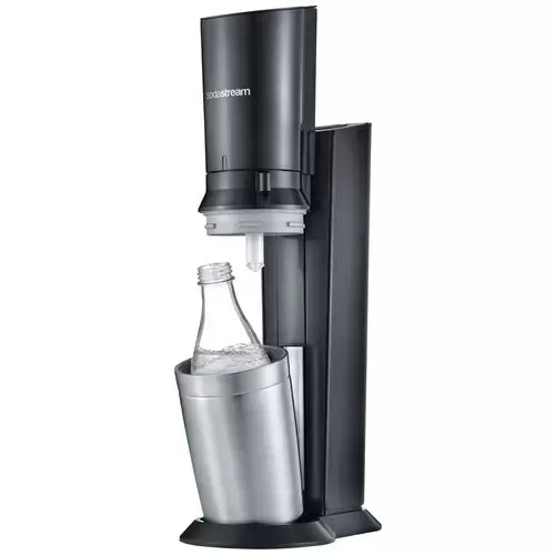 B-Ware Soda Stream Wassersprudler Trinkwassersprudler Crystal 3.0 Titan Glaskaraffe67 - 7290116742380