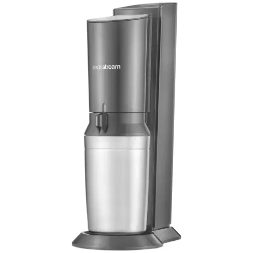 B-Ware Sodastream Wassersprudler Crystal 3.0 Titan Schwarz Edelstahl Siehe Text/Foto - 7290116742380