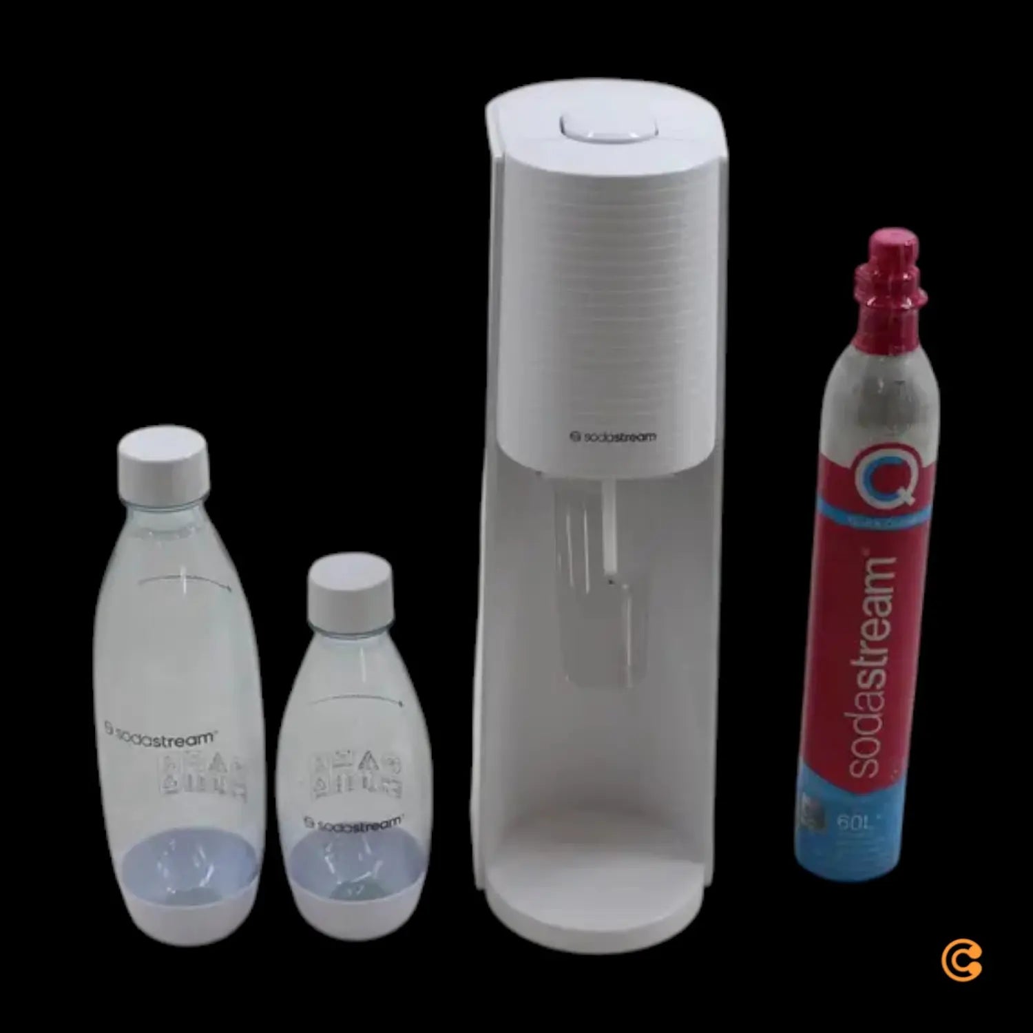 Sodastream Wassersprudler Sprudelmaschine Terra Megapack Qc Siehe Text/Foto B-Ware - 7290113769014