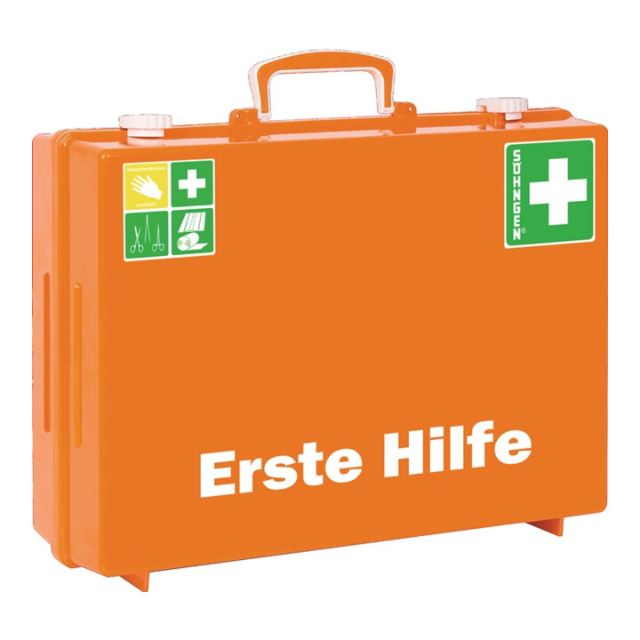 Söhngen Erste Hilfe Koffer Set Notfallkoffer Din13169 Orange Abs Kunststoff B-Ware - 4250108800040