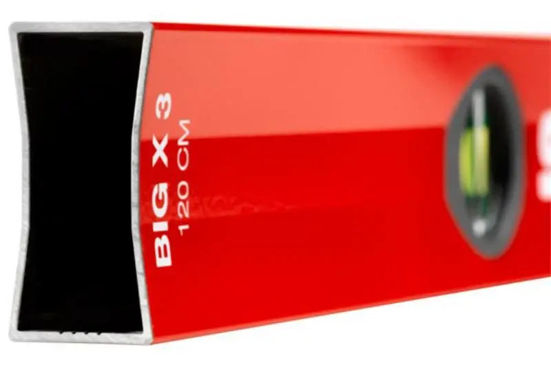 B-Ware Sola Wasserwaage Präzisions Libelle Level 180cm Aluminium Profil Big X Rot - 9002719015529