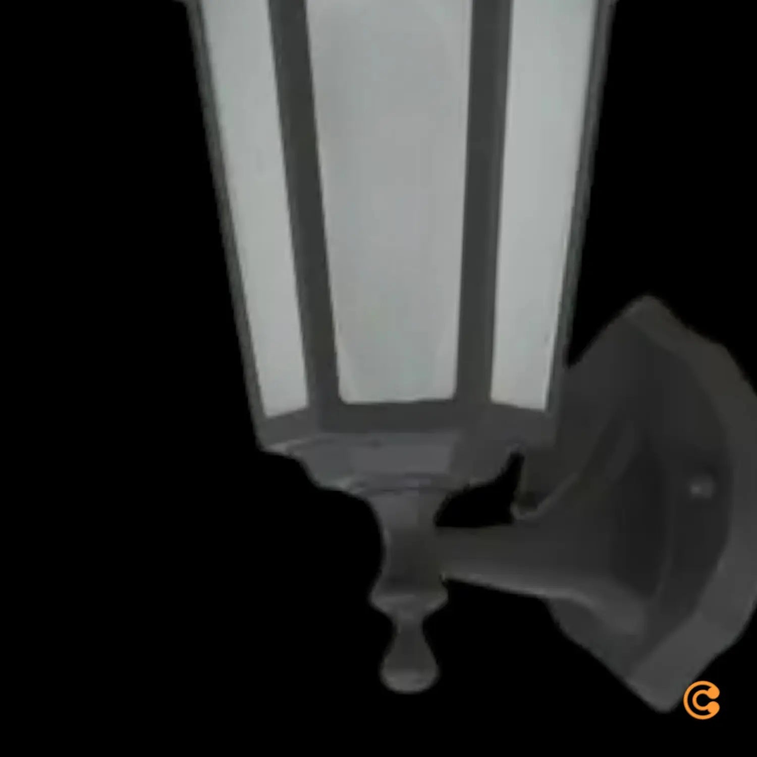 B-Ware Lampenwelt Außenleuchte Wandleuchte Solar Led Kristin Schwarz Garten 40 Cm Ip44 - 4251096515602