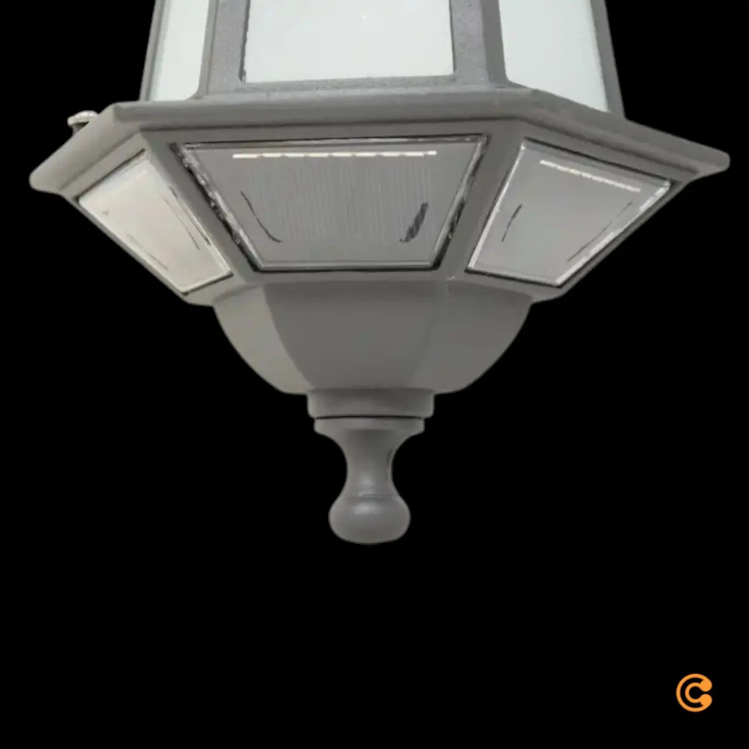 B-Ware Lampenwelt Außenleuchte Wandleuchte Solar Led Kristin Schwarz Garten 40 Cm Ip44 - 4251096515602