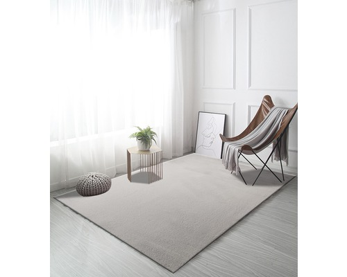 B-Ware Solevito Teppich Romance Läufer Vorleger Grau Silber 160x230cm - 4306517404956