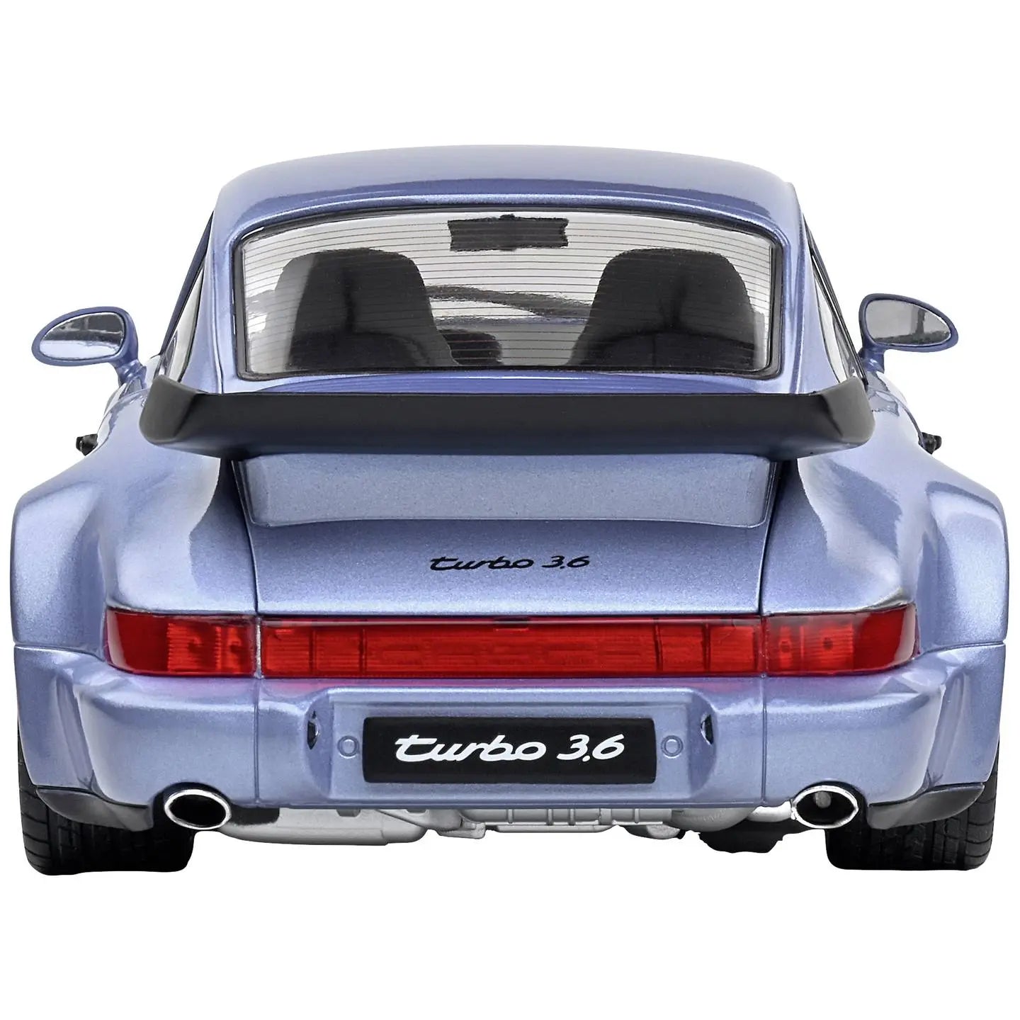 B-Ware Solido Modellauto Standmodell Sammlerauto Porsche 911 Turbo 1990 Blau 1:18  - 3663506023538
