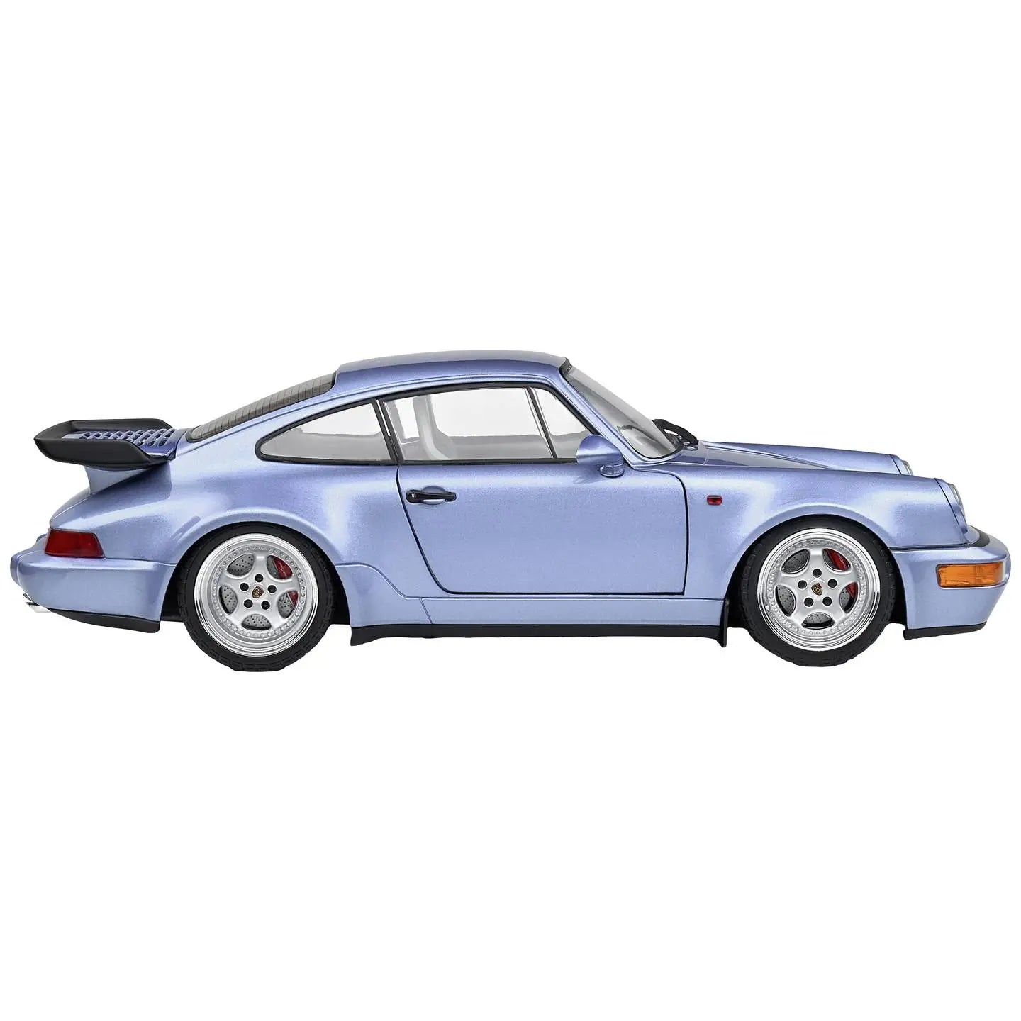 B-Ware Solido Modellauto Standmodell Sammlerauto Porsche 911 Turbo 1990 Blau 1:18  - 3663506023538