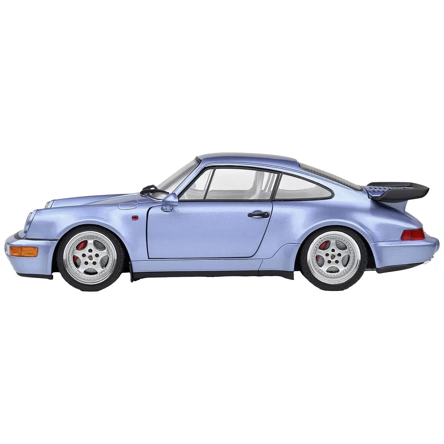 B-Ware Solido Modellauto Standmodell Sammlerauto Porsche 911 Turbo 1990 Blau 1:18  - 3663506023538
