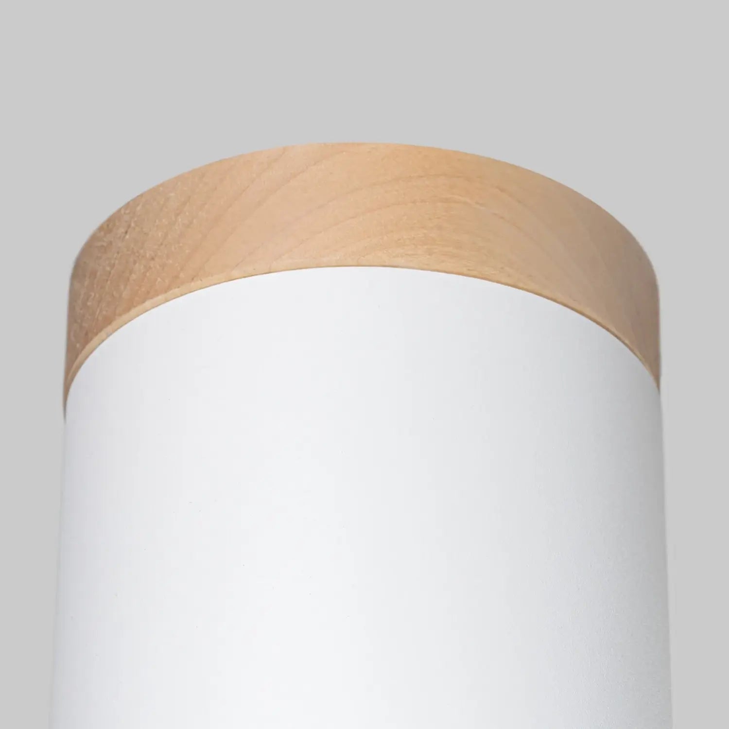 B-Ware Sollux Deckenspot Rif Spot Strahler Weiß Holz Aluminium ø 12 Cm Dimmbar Gu10 - 5903282773202