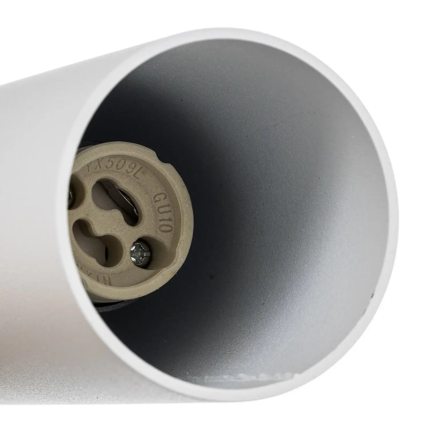 B-Ware Sollux Hängeleuchte Pendelleuchte Tube Beton Weiß Einflammig Lampe Gu10 Leuchte - 5903282730946